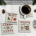 thumbnail image 2 of Thirstystone Christmas Treats 4-Pack Tumbled Tile Coasters, 2 of 7