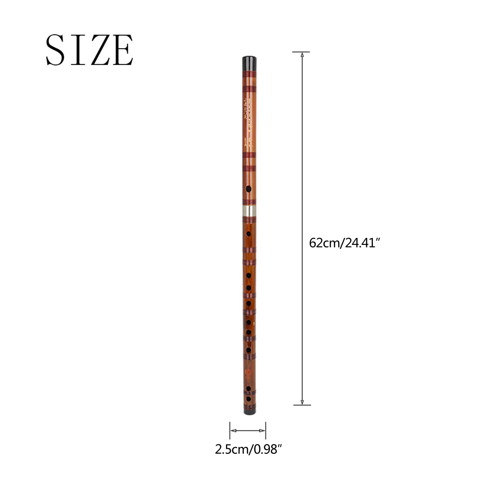 6 Hole Recorder Music Flute Clarinet Key of C Flute Recorder Chinese Flute Soprano Flute Musical Instrument for Beginner