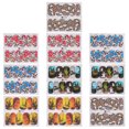 thumbnail image 1 of 10 pcs Halloween Nail Sticker Skull Pumpkin Ghost Design Nail Sticker for Nail Beauty, 1 of 8