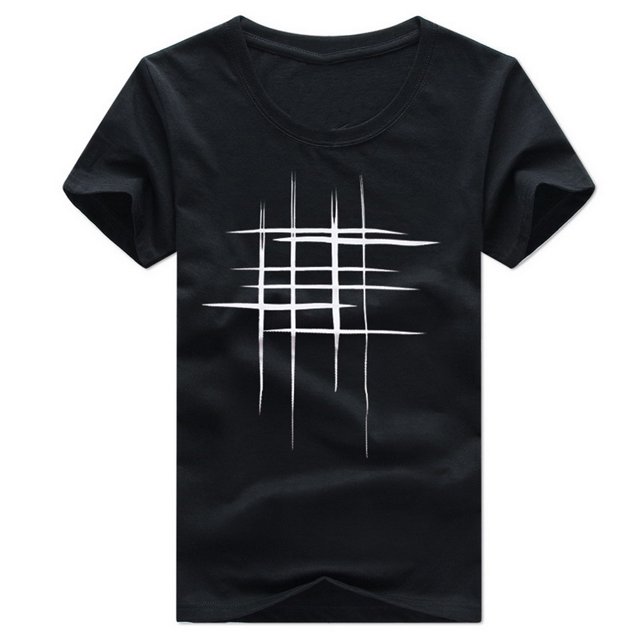Koszal T-Shirt Créatif à Imprimé Croix pour Femmes Manches Courtes Col Rond Été