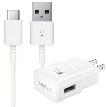 Samsung Galaxy Fast Charger, Adaptive Fast Charging Wall Charger Plug with USB Type C Cable Replacement for Samsung Galaxy S9 S9 Plus S8 S8 Plus S10 S10  Plus Note 9 Note 8, Fast Charger for Samsung