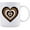 Brown, variant on Cute Brown Heart Aesthetic 11oz Coffee Mug - Love You Mug Christmas Mug Birthday Gifts for Women Mom Girlfriend Aunt Sister Coworker