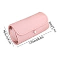 thumbnail image 3 of Makeup Brush Roll Bag, Portable Folding Storage Pouch, Multi Function Organizer, Travel Case for Cosmetic Brushes Tools, 3 of 6