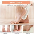 thumbnail image 5 of Unique Bargains Foot File Foot Rasp Stainless Steel Pedicure Foot Scraper Callus Remover Tool for Foot Care 8.66" White, 5 of 6