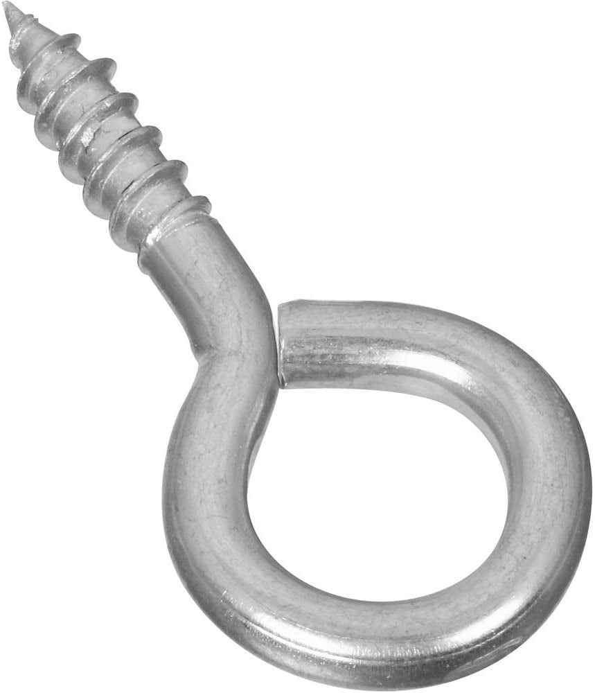 Stanley National Hardware 2000 5/8-Inch by 5-Inch Screw Hook and Eye 