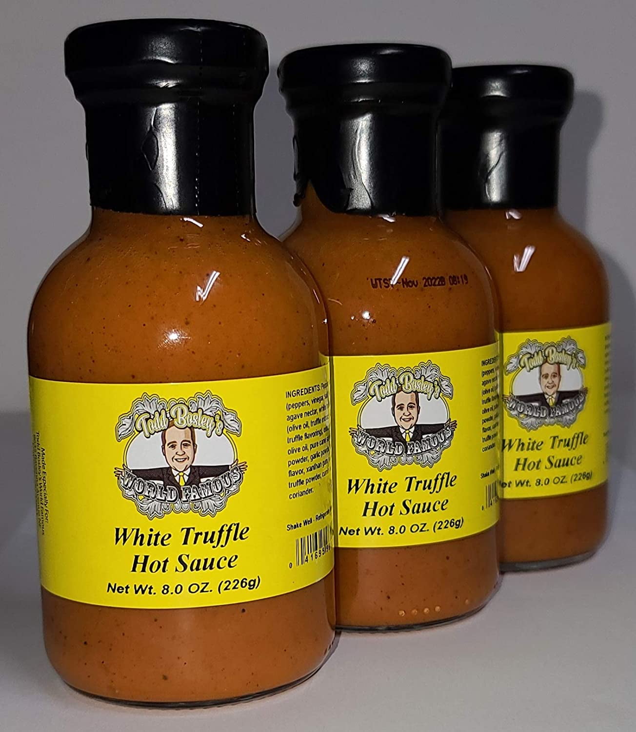 Todd Bosley's World Famous White Truffle Hot Sauce3 Pack