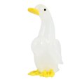 HAMPPLIES 1Pc Lovely Glass Craft Goose Design Ornament for Dinner Table ...