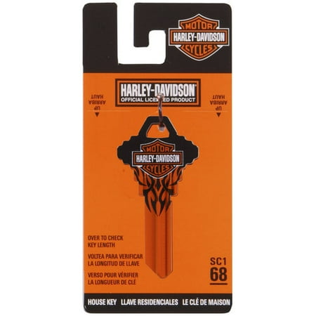Harley Davidson Key #68, SC1, Orange
