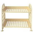 thumbnail image 1 of Countertop Organizer Detachable 2-Tier Makeup Stand Shelf Cosmetics Storage Rack, 1 of 10