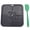 Black, variant on Food grade pet supplies silicone cat and dog licking mat slow food mat pet suction cup licking mat slow food mat