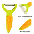 thumbnail image 3 of Cuchillo pelador de maíz, con mango ergonómico antideslizante y hoja afilada, 3 of 5