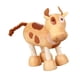 thumbnail image 3 of Figura de Vaca Animal de Madera con Diseño Posable Juguete Educativo para Desarrollar Habilidades Motoras Fomenta la Imaginación y el Reconocimiento Animal para Regalar O Adornar Espacios, 3 of 9