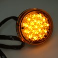 thumbnail image 2 of Motocicleta Redonda 20 LED Intermitente Luz Indicadora Intermitente Lente Naranja para Sunnimix Luz de señal de giro de motocicleta, 2 of 8