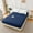 Blue, variant on HGmart Gray Polyester Mattress Protector Diamond Grid Ultrasonic Waterproof Quilted Fitted Sheet-Size Q