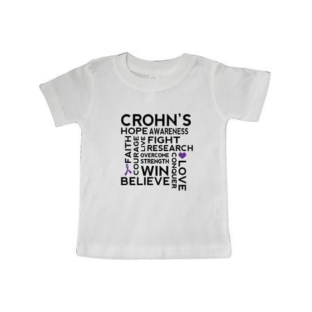 

Inktastic Crohns Disease Awareness Gift Baby Boy or Baby Girl T-Shirt