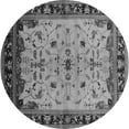 thumbnail image 1 of Ahgly Company Indoor Round Oriental Gray Traditional Area Rugs, 8' Round, 1 of 4