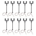 thumbnail image 1 of segolike 10 Pieces Model Railway Train Lamp Post Lights Model Railway Lamp Garden Street Upward, 1 of 7