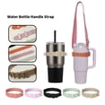 thumbnail image 2 of Naiovety Bolso de moda para botella de agua con bolsa portabotellas de agua de instalación rápida con correa elegante Teteras negro, 2 of 6