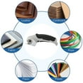 thumbnail image 4 of Tijeras eléctricas inalámbricas, Diseño Ergonímico, de Pulido Autico, Interruptor de Bloqueo de Seguridad, Para Corte de Mantas, Elaboracióna de Cuero, Con 1 Batería de, 4 of 7