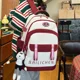thumbnail image 5 of Mochila de lona de gran venta, ligera, contrastante, moderna, versátil, juvenil y de gran capacidad, 5 of 5