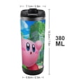 thumbnail image 2 of Kirby Adventure Game Stainless Steel Water Cup Portable Travel Coffee Mug Thermos Bottle Unisex Insulated Mug Gift For Home Car Office Holiday, 2 of 8