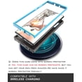 thumbnail image 3 of ArmadilloTek Vanguard Case Compatible with Samsung Galaxy Note10+ Plus Military Grade Full-Body Rugged with Built-in Kickstand [Screenless Version] - Blue, 3 of 5