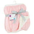 thumbnail image 5 of Parent's Royal Plush Blanket for Baby Girls, Pink, 30" x 40", 5 of 10