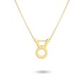 thumbnail image 2 of Constellation Theme Friendship Necklace Creative Comfortable Ins Exquisite Durable Rust-proof Lightweight Fashion Accessory Taurus gold, 2 of 6