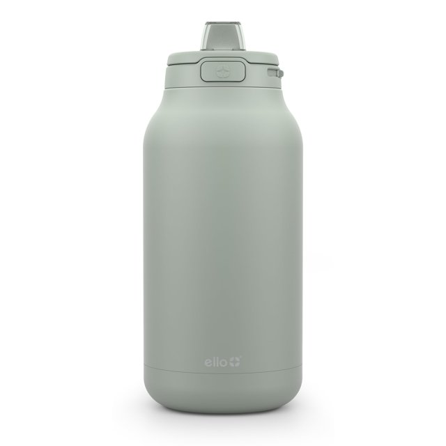 Botella de agua Ello Hydra de medio galón, 1.9 L, aislada al vacío