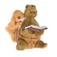 thumbnail image 1 of Estatua de animal, figuras en miniatura, regalo, accesorios decorativos, resina Libro Tortuga Rabblt, 1 of 9