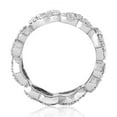thumbnail image 4 of Pompeii 1 1/2Ct Diamond Heart Shaped Eternity Ring in White, Yellow, or Rose Gold, 4 of 6