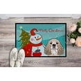 thumbnail image 2 of Carolines Treasures BB1836JMAT Snowman avec Cocker Spaniel Tapis Intérieur & Extérieur - 24 x 36 Po., 2 of 3