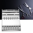 thumbnail image 1 of Scissors Holder Professional Hair Shears Holder Durable Haircut Scissors Storage Rack Hairdressers For Professional Barber Shop Gold,Silver, 1 of 8