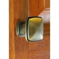 thumbnail image 3 of GlideRite 1-1/4 in. Square Cabinet Knob, Antique Brass, Pack of 25, 3 of 4