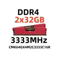 thumbnail image 1 of RAM VENGEANCE DDR4 64 GB pour Ordinateurs de Bureau, 3333 MHz, 1 of 5