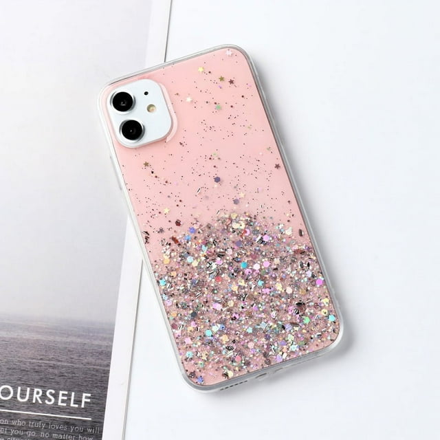 Luxury Flash light Glitter Clear Phone Case For iPhone 14 Pro Max 13 12 11 XR XS Max X SE2020 8 7 6S 6 Plus mini Silicone Cover RJ