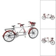 thumbnail image 4 of Tandem Mini Bicycle Model, High Simulation Exquisite Details  Exquisite Workmanship Bicycle Model Ornaments  For Gifts For  Office For Desktop Decorations, 4 of 8