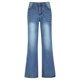 thumbnail image 3 of Gibobby Jeans pantalones de mujer Pantalones vaqueros holgados de cintura alta para mujer, pantalones vaqueros rectos de pierna ancha, pantalones holgados informales(Azul,G), 3 of 5