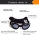thumbnail image 5 of Irfora Gafas de sol para perros Gafas para perros Gafas para mascotas Protección UV Gafas de sol Correa ajustable para perros pequeños Irfora Gafas de sol, 5 of 5