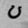 thumbnail image 2 of Women's Antigua  Heather Gray Indianapolis Colts Layout V-Neck Polo, 2 of 2