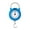 Blue, variant on Portable Pointers Hook Spring Hanging Scale 10kg Weighing for Fishing Pocket Luggages Blue/Yellow