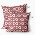 thumbnail image 4 of Simply Daisy 20 inch Hugs and Kisses Valentines Indoor/Outdoor Throw Pillow, 4 of 4