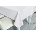 thumbnail image 3 of LAICAIW Vinyl Tablecloth 100% Waterproof Oil-Proof Spill-Proof 60 x 84 inch Rectangle White PVC Table Cover, 3 of 7