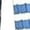 Blue White, variant on Women’s Wide Leg Palazzo Pants High Waisted Striped Knit Lounge Pants Elastic Waist Drawstring Casual Pajama Trousers