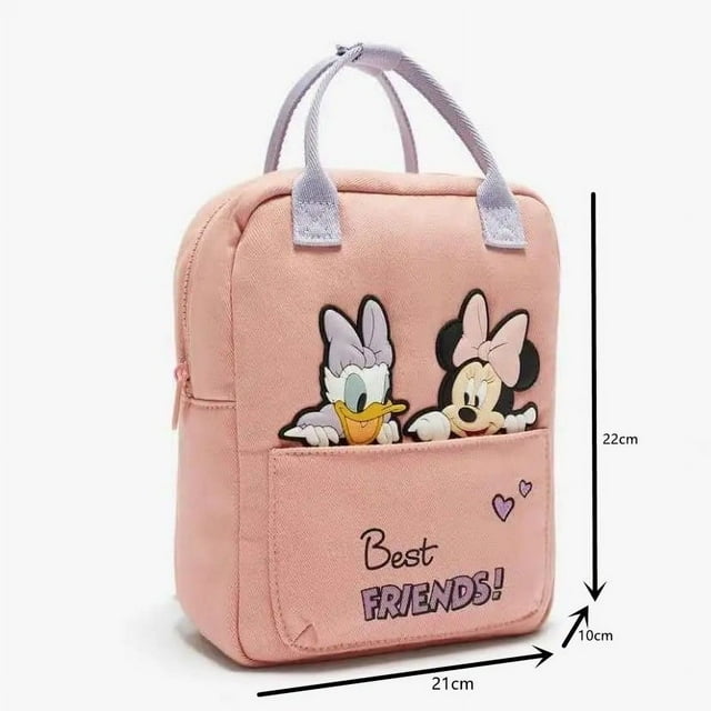 Fashion Toddler Mickey Mouse Print Backpacks Kindergarten School Bag Children Two-shoulder Bags
