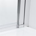 thumbnail image 4 of Vinnova 317131-HD-PC 31 x 55 in. Olivenza Hinged Frameless Tub Door, Polished Chrome, 4 of 7