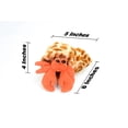 thumbnail image 3 of Hermit Crab Toy, Ocean Soft Plush Stuffed Animal Model Replica, Kids Educational Gift 8" F900 B227, 3 of 7