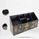 thumbnail image 3 of Estuche para herramientas de peluquero, caja de almacenamiento de suministros de peluquero profesional portátil y duradera para horquilla, aseo, maqui Negro, 3 of 8