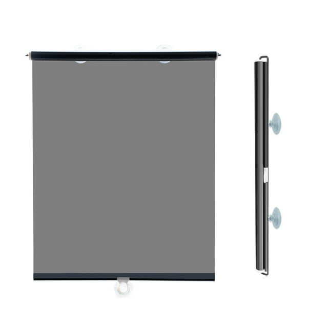 Store Enrouleur Rétractable de Grande Taille avec Protection Solaire - Rideau Intérieur Extensible Isolant Thermique pour Voiture, Maison, Bureau