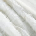 thumbnail image 5 of Home Soft Things Stylish Faux Fur Throw Blanket with Micromink Back, Luxury Soft Cozy Plush Fluffy Fuzzy Reversible Thick Warm Throw Blanket, 50x60 inches, White, 5 of 10